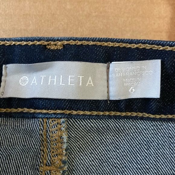 Athleta Sculptek Ultra Skinny Midnight Jean size 6 - Picture 9 of 15